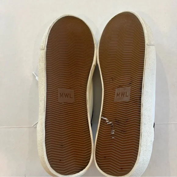 Madewell Women’s Sneakers Size 11 Sidewalk Low Top Snake Print Leather AH767 - Picture 13 of 13